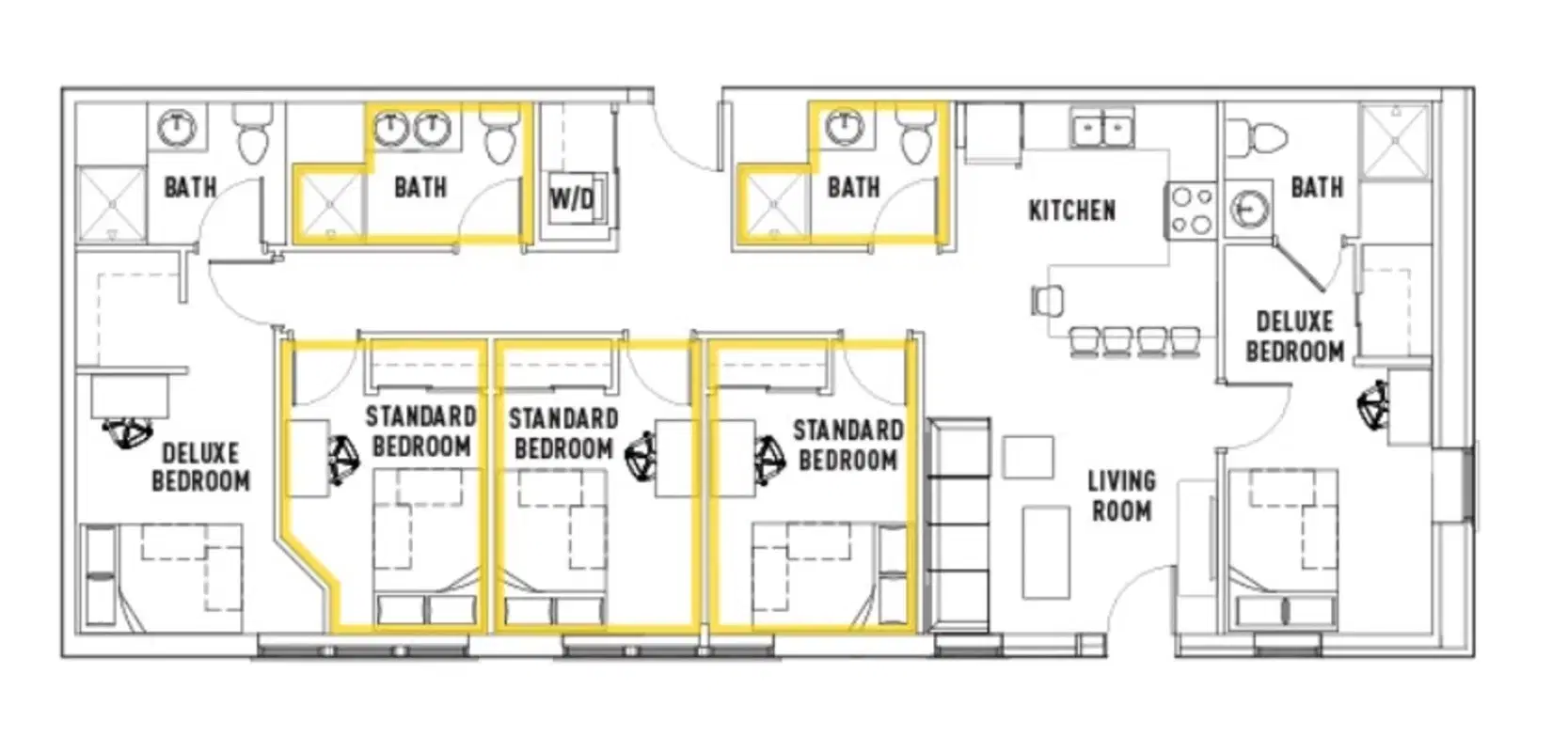 The Jack, Flagstaff – Room in 5 Bed - 4 Bath E