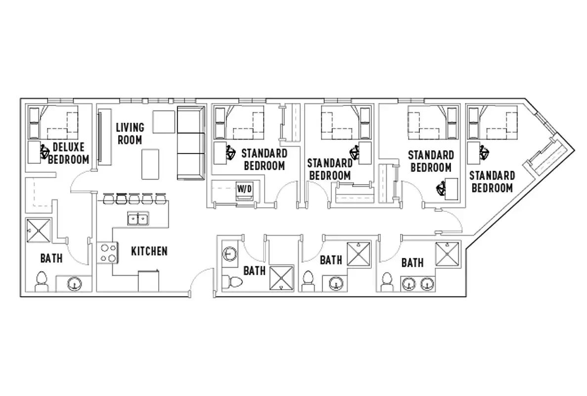 The Jack, Flagstaff – 5 Bed - 4 Bath B