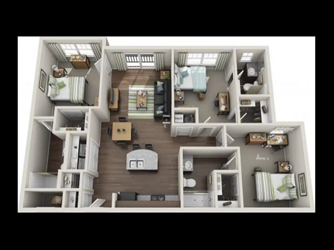 One Eleven South, Statesboro – 3 Bedroom