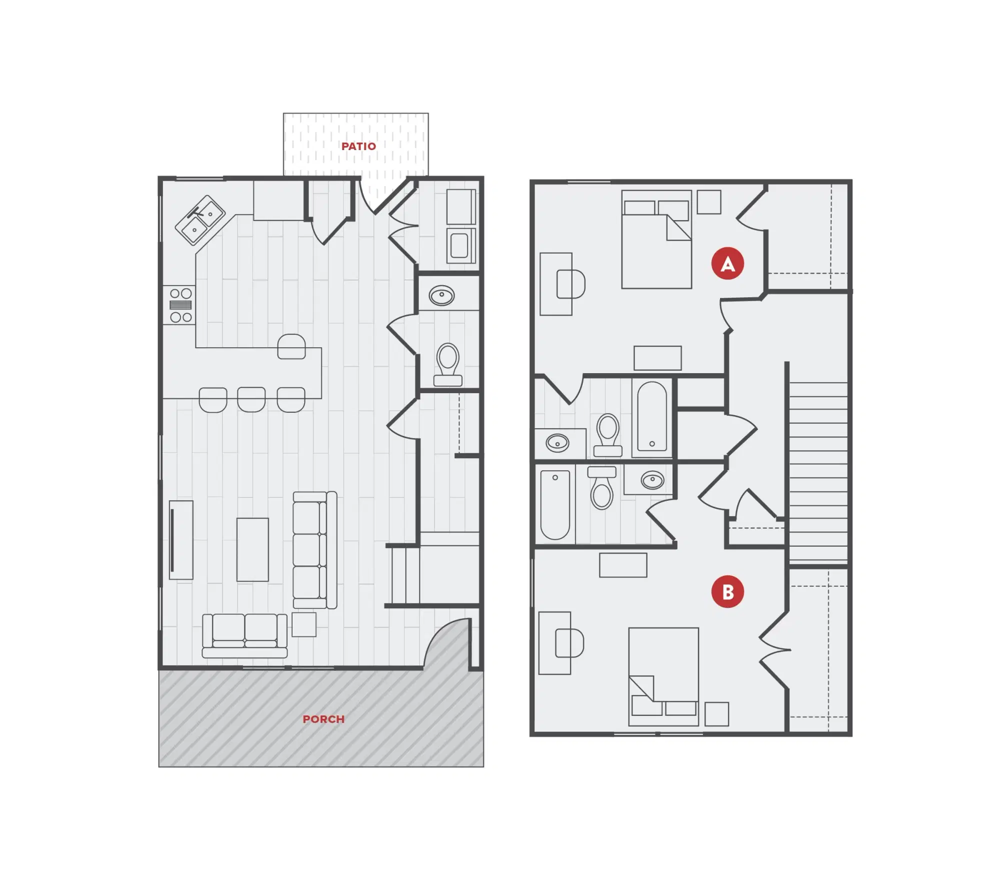 The Grand at Starkville, Starkville – 2 Bedroom