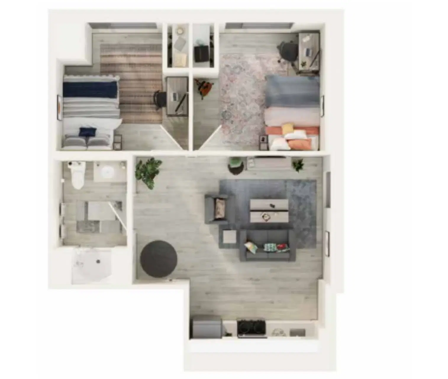 Align Student Housing, Winnipeg – Premium Two Bedroom Suite