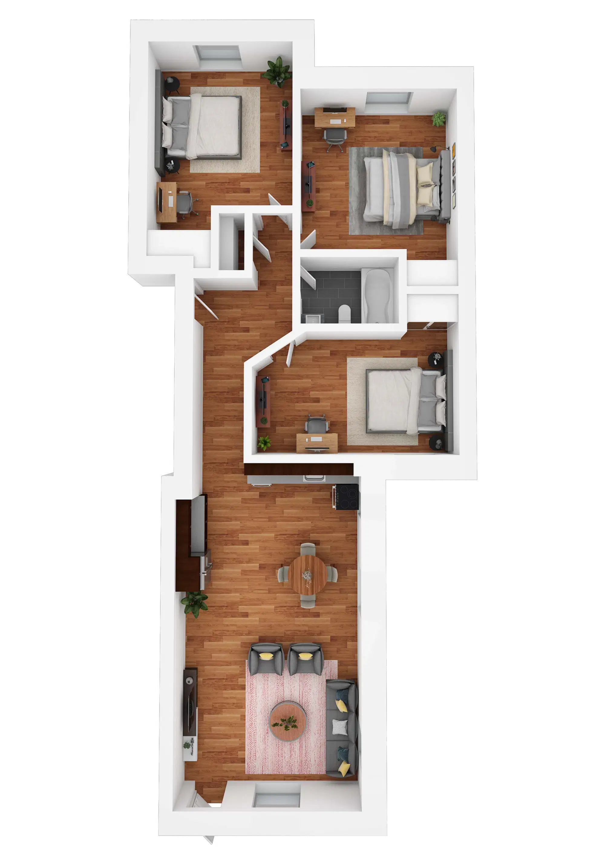 Hamilton Court, Philadelphia – Room in 3 Bedroom 1 Bathroom | 3 BR F