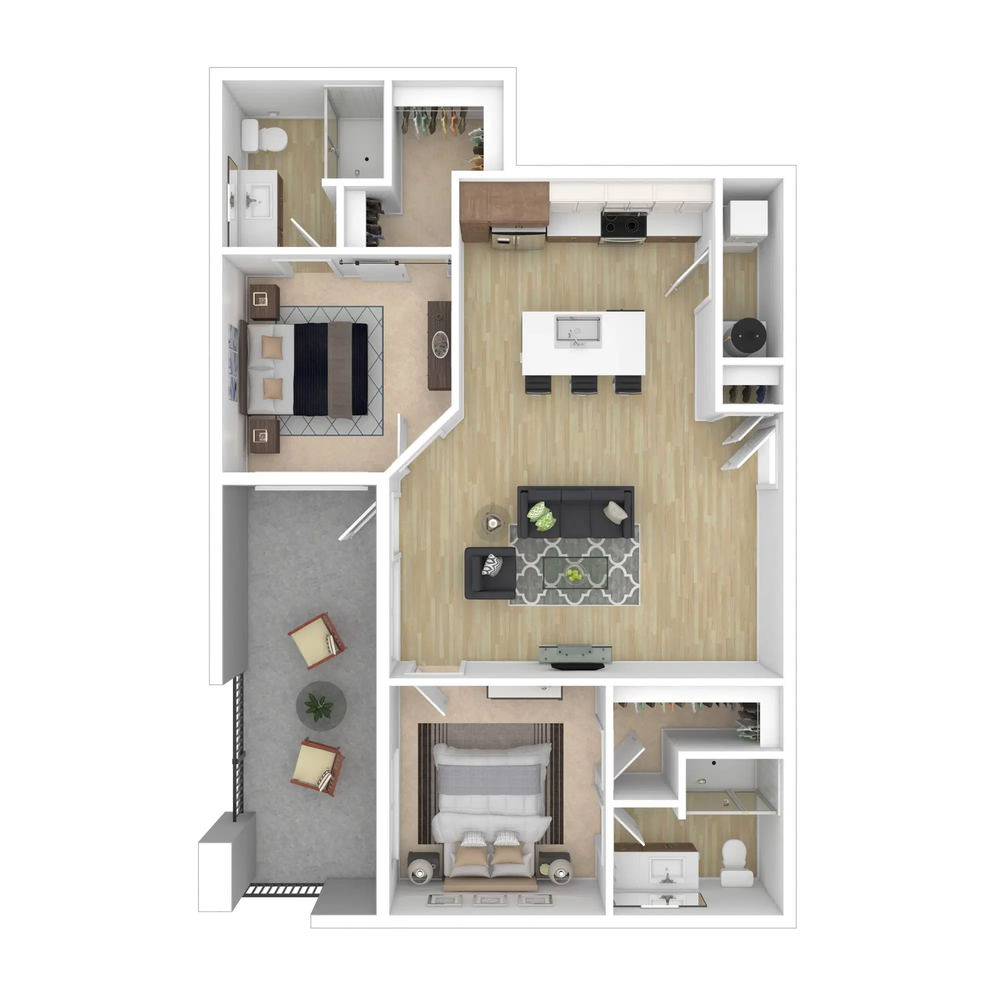 8th And High, Columbus – Room in 2 Bed 2 Bath Standard