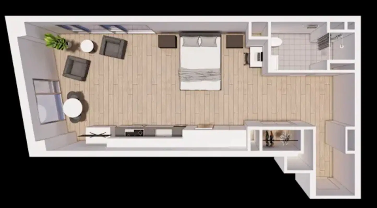 College Hill, Providence – Studio Plus - Canal