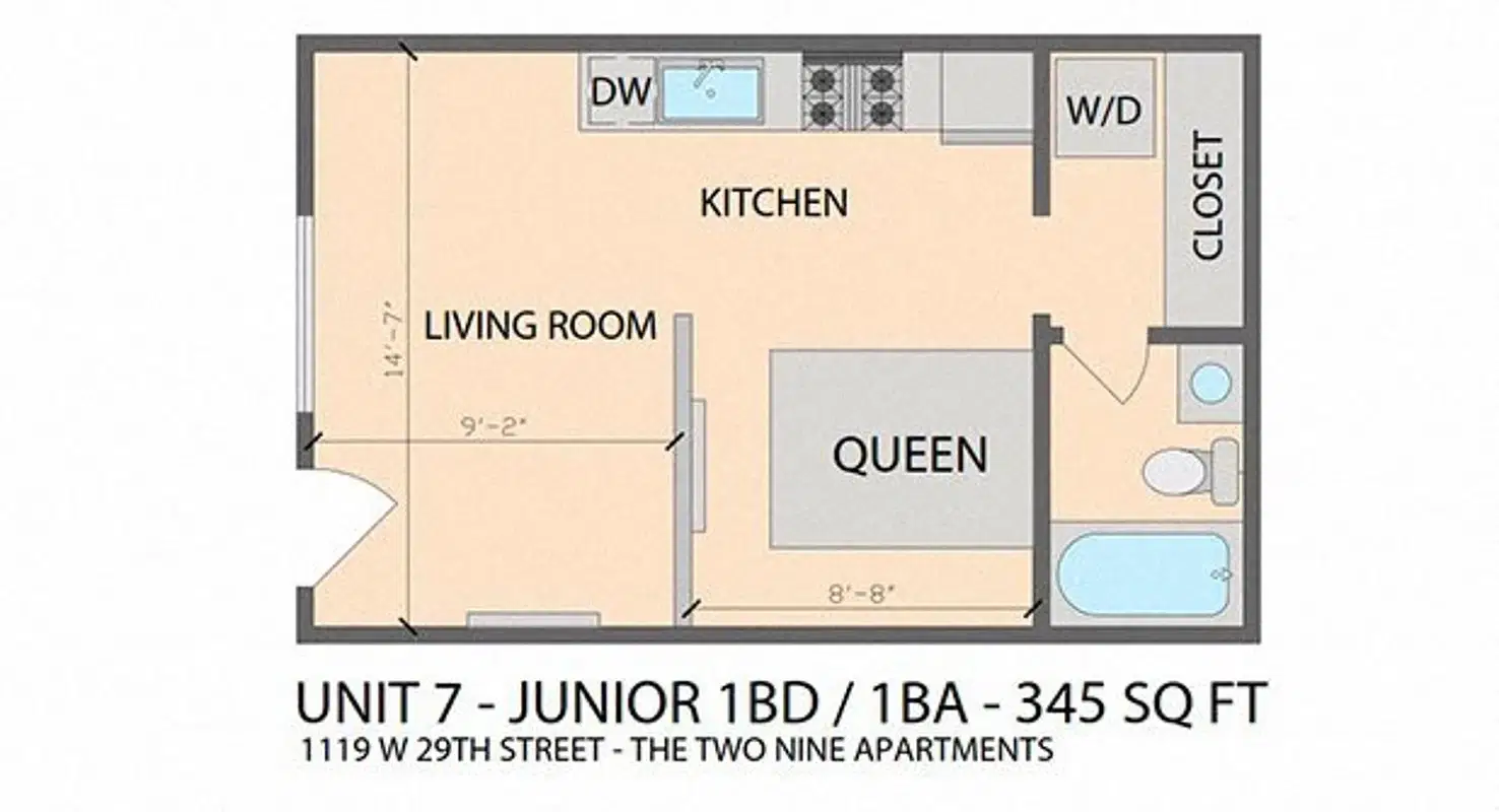 The Series The Two Nine, Los Angeles – 1 Bed 1 Bath