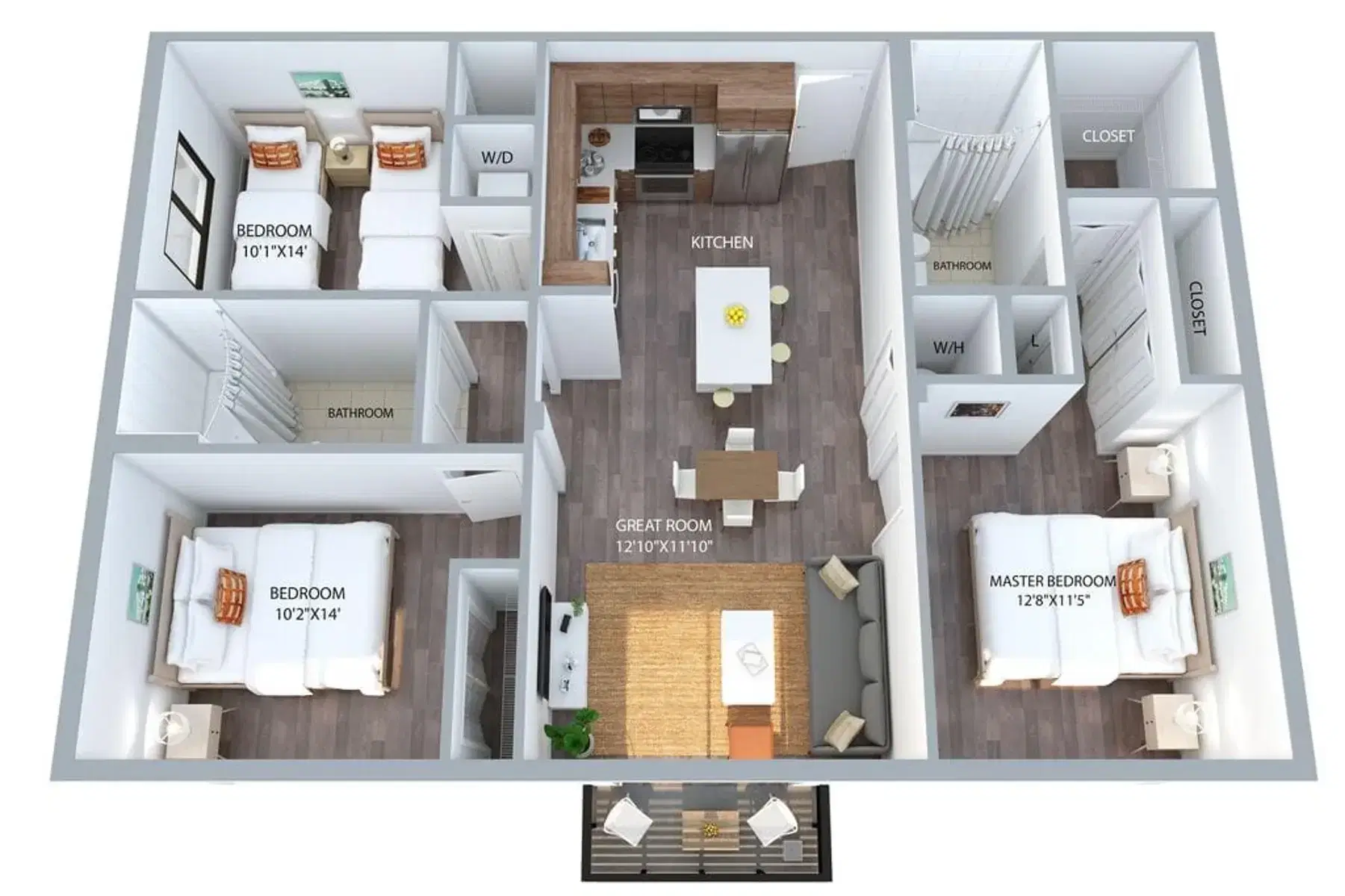 Bella Vista, Lauderdale Lakes – 3 Bed 2 Bath