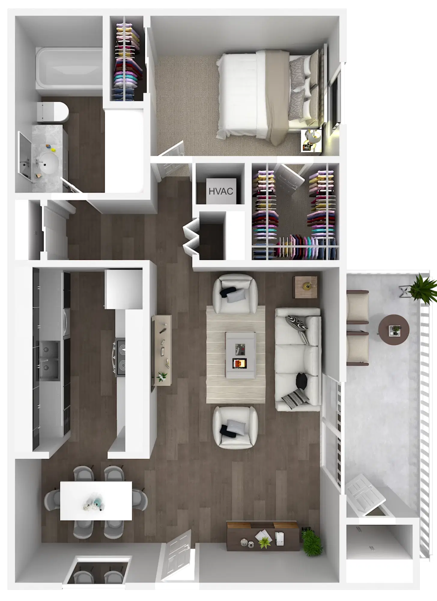 El Macero Apartments, Davis – 1 Bed 1 Bath