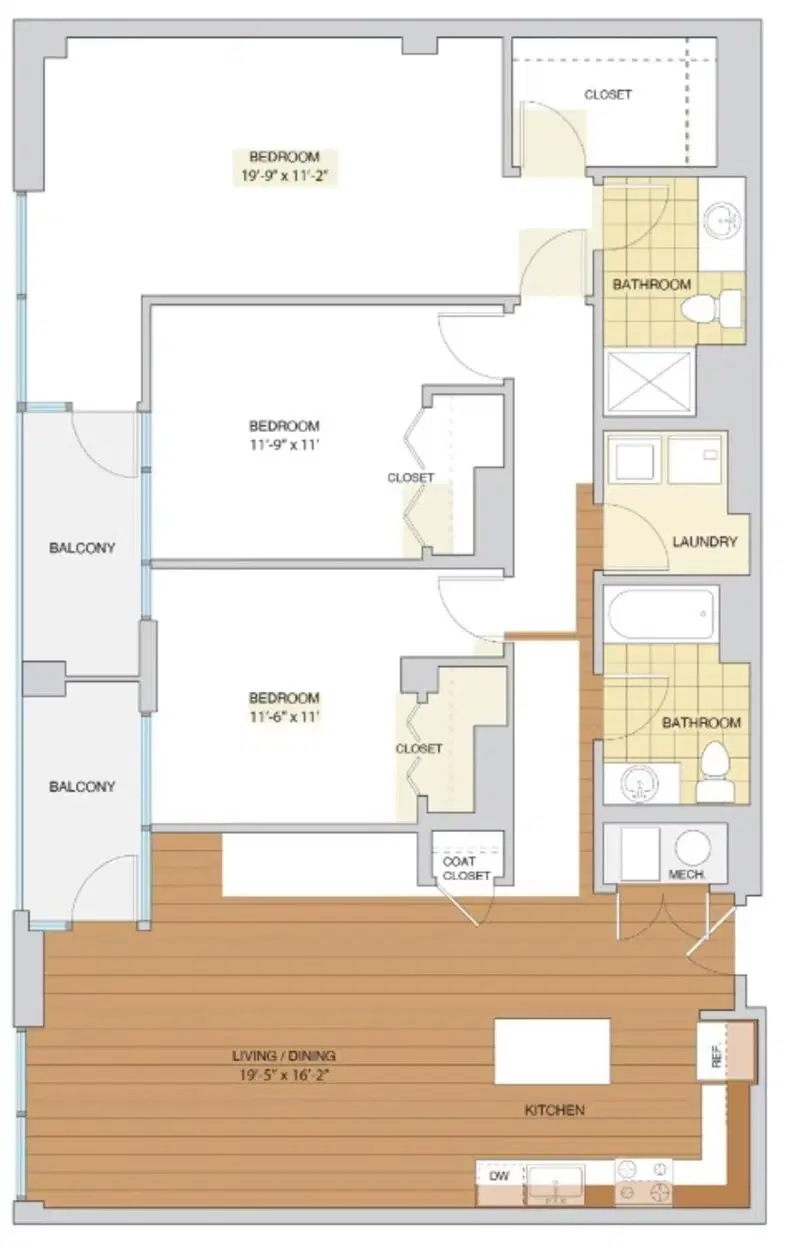 Circa 922, Chicago – 3 Bed 2 Bath