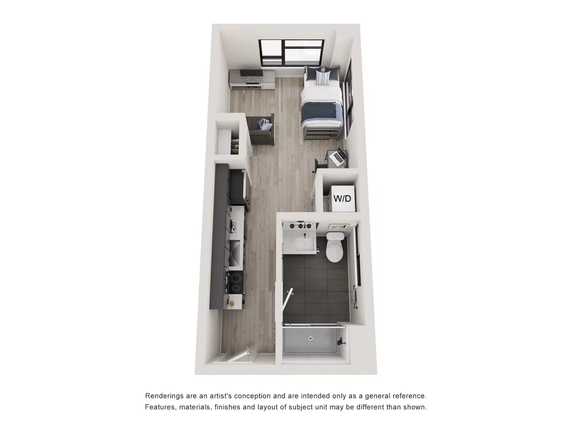 Tessera, Los Angeles – Room in A 1 Bedroom 1 Bathroom | S2x
