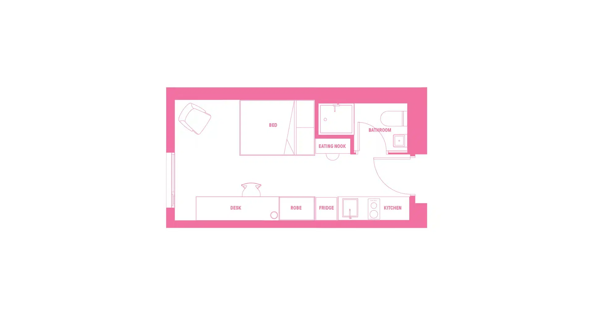Scape Waymouth, Adelaide – Signature Plus Studio Apartment