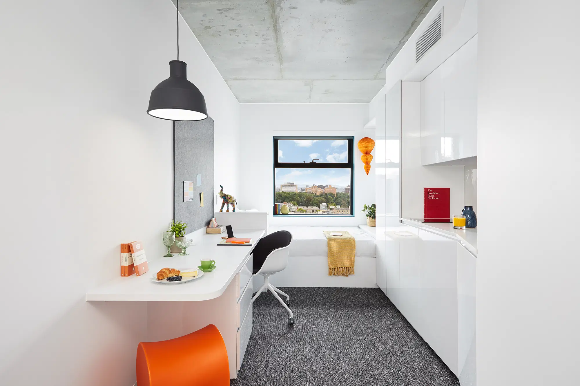 Scape Carlton, Melbourne – Signature Plus Studio, Double Bed, Views