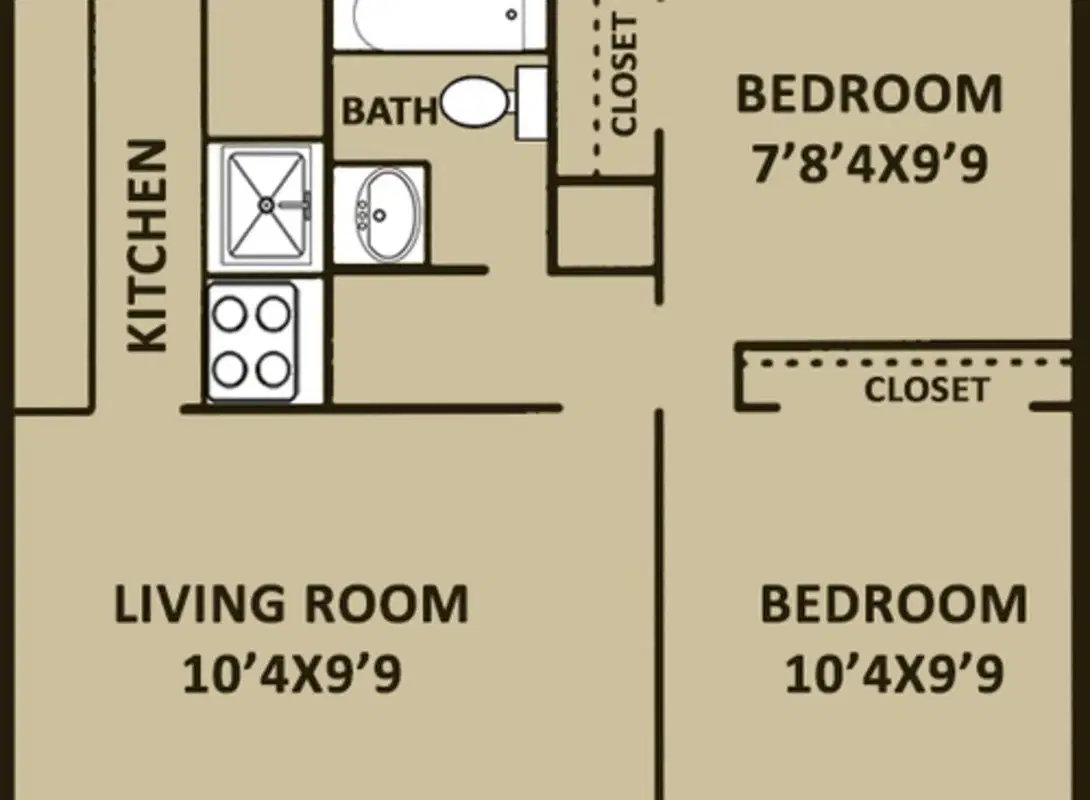 Covina Plaza, San Antonio – 2 Bed 1 Bath