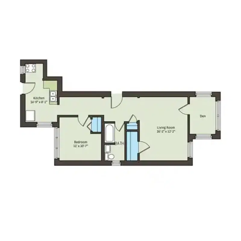 5452 S. Ellis Avenue, Chicago – 1 Bed 1 Bath