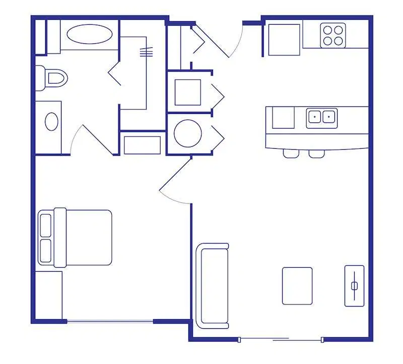 Alight Gainesville, Gainesville – 1 Bedroom, 1 Bath