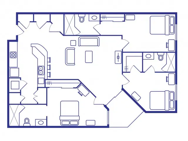 Alight Tempe, Tempe – 3 Bedroom, 3 Bath