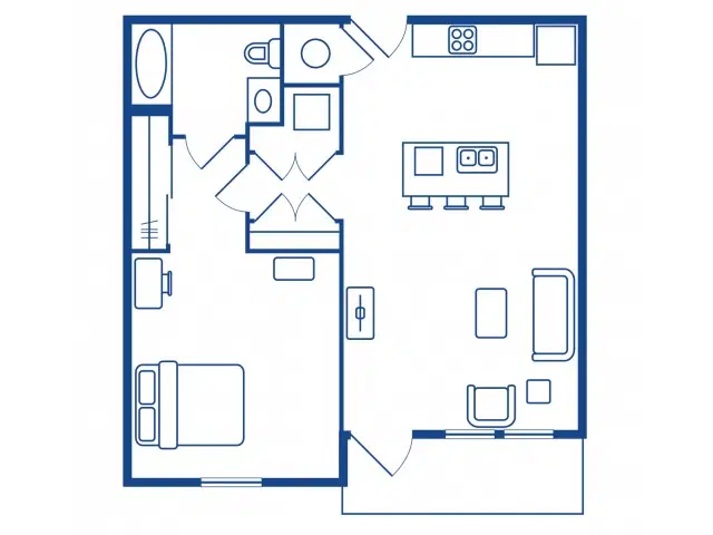 Lark Gainesville, Gainesville – 1 Bedroom 1 Bathroom