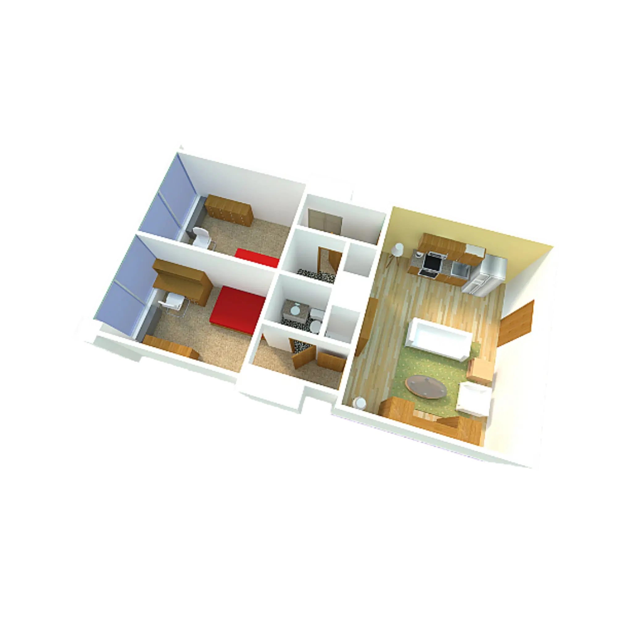 20 Hawley, Binghamton – 2 Bedroom 2 Bathroom