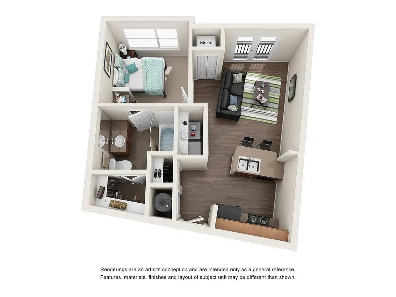 The Lex, Lexington – 1 Bedroom 1 Bathroom
