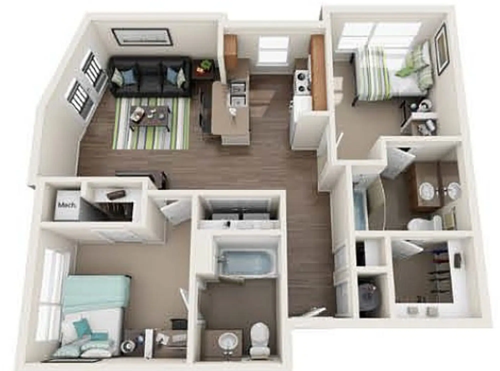 The Lex, Lexington – Room in 2 Bedroom 2 Bathroom | Standard