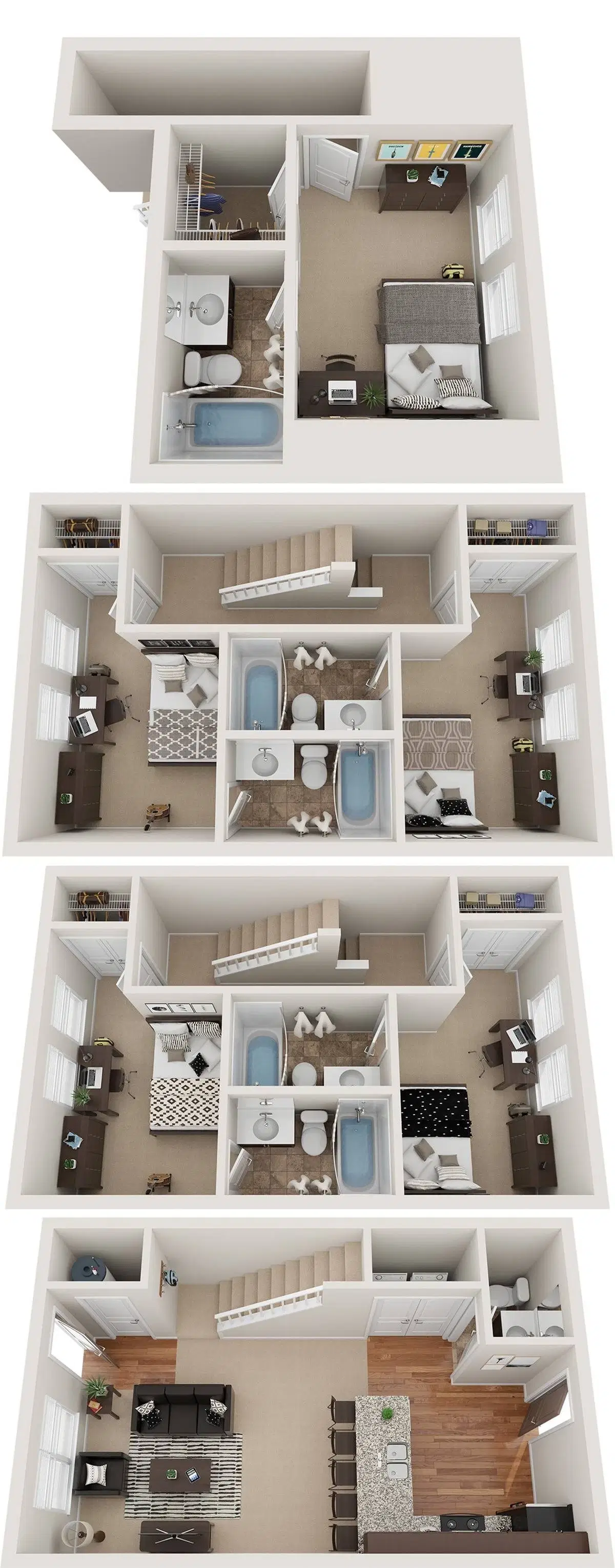 The Dillon, Bloomington – Room in 5 Bedroom 5 Bathroom | Townhouse