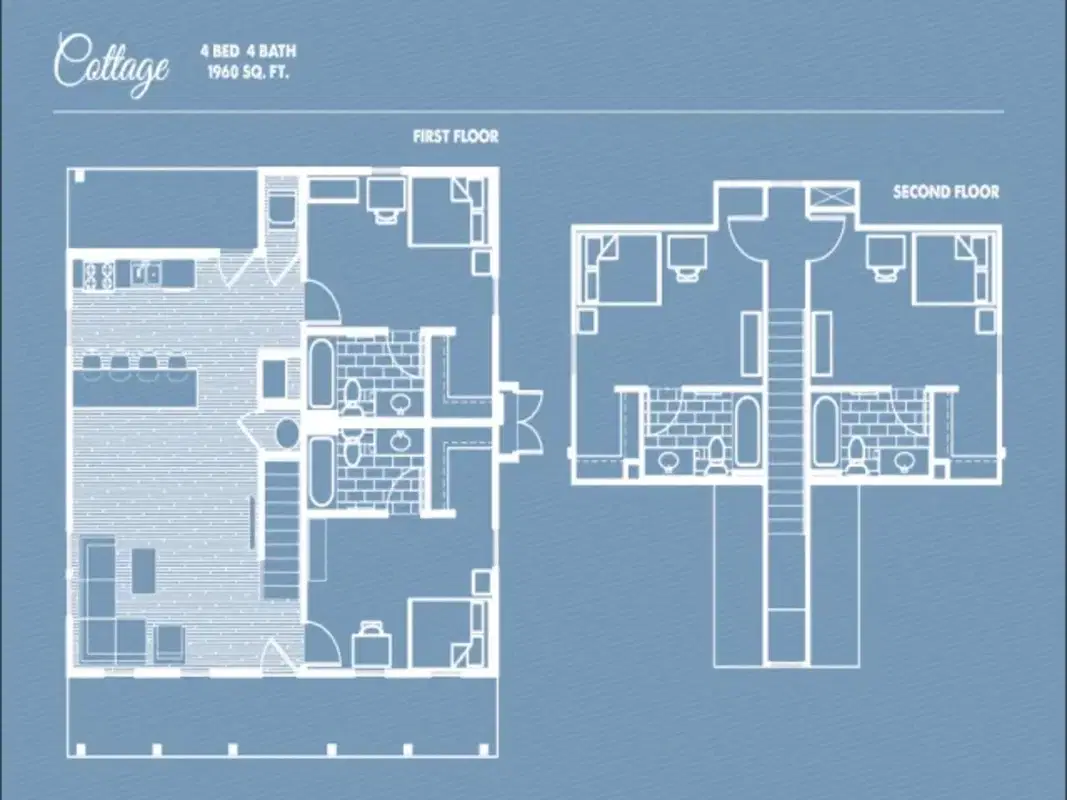 West 22, Kennesaw – Room in a 4 Bedroom 4 Bathroom | 4/4 Cottage
