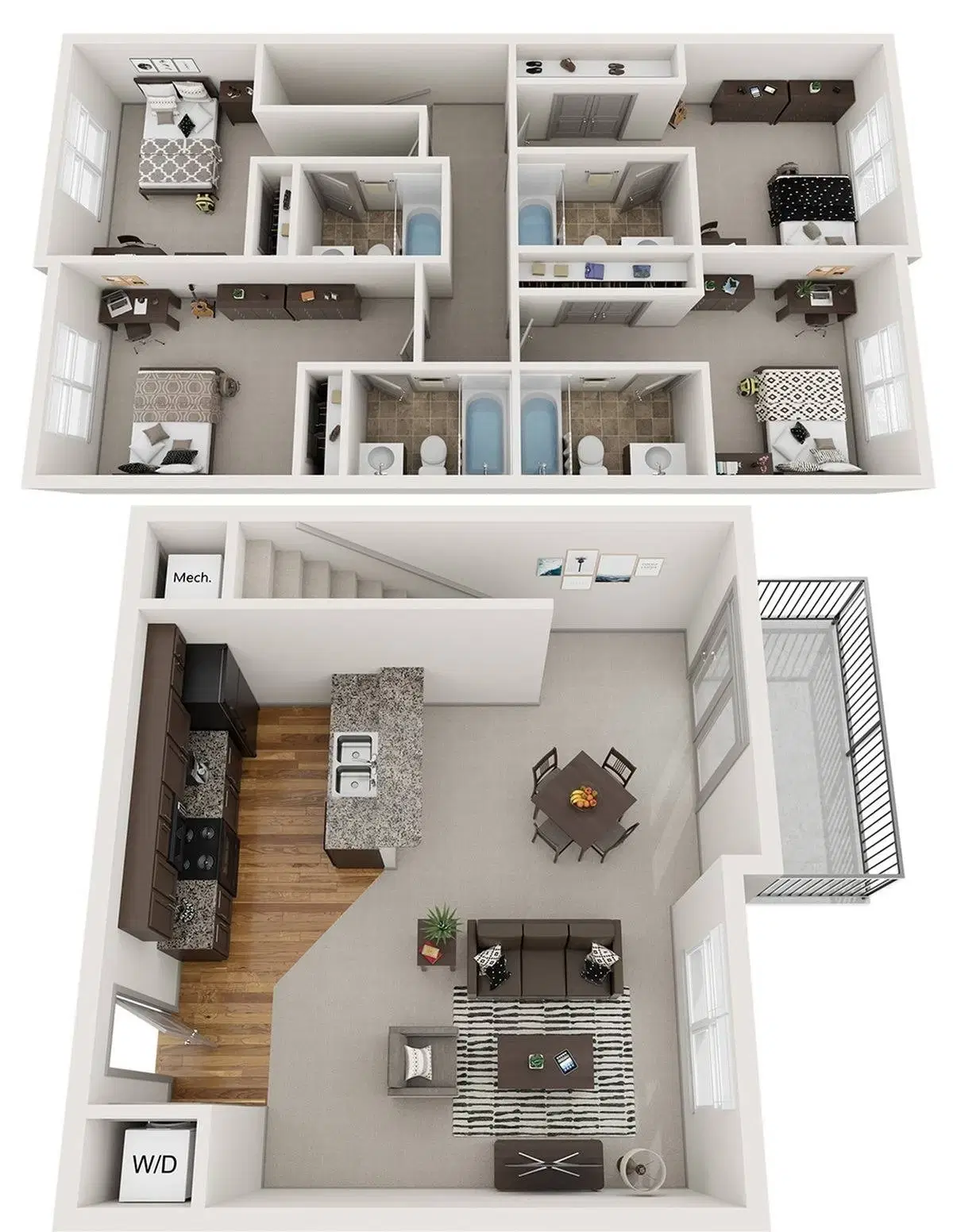 The James, Richmond – Room in 4 Bedroom 4 Bathroom