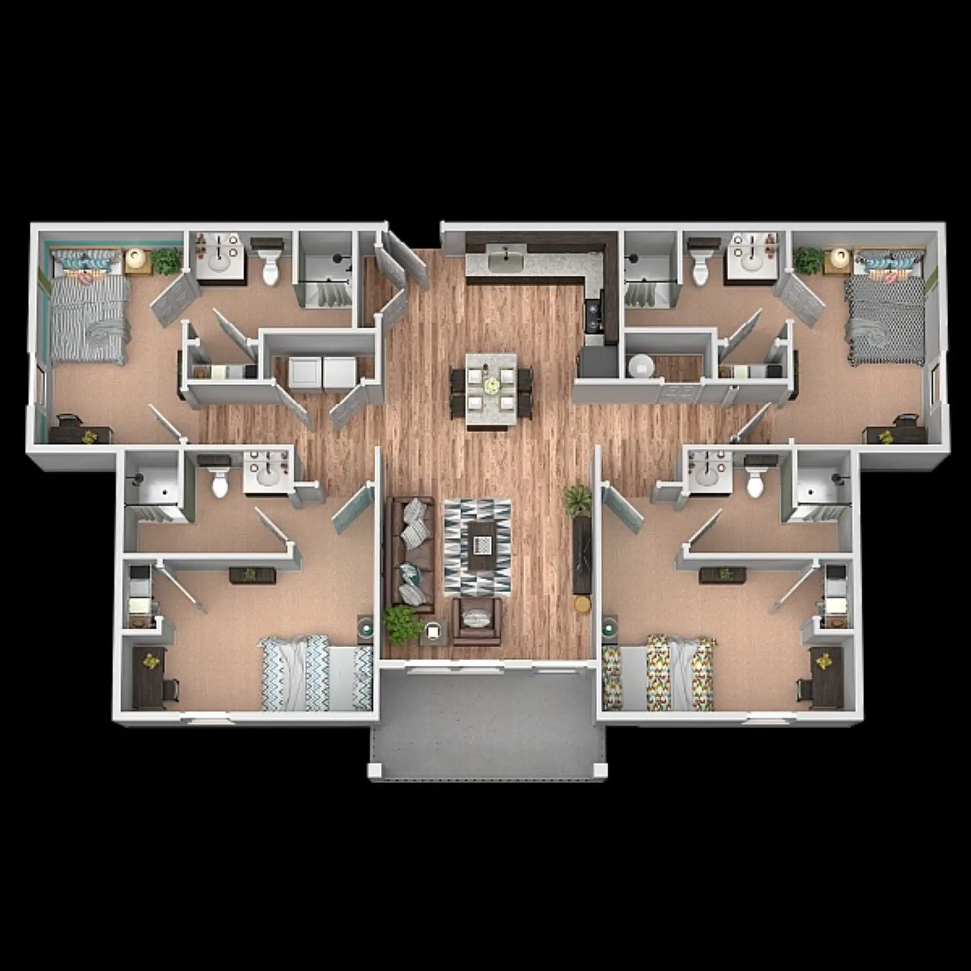 University Orchard at Salisbury, Salisbury – Room in 4 Bedroom 4 Bathroom