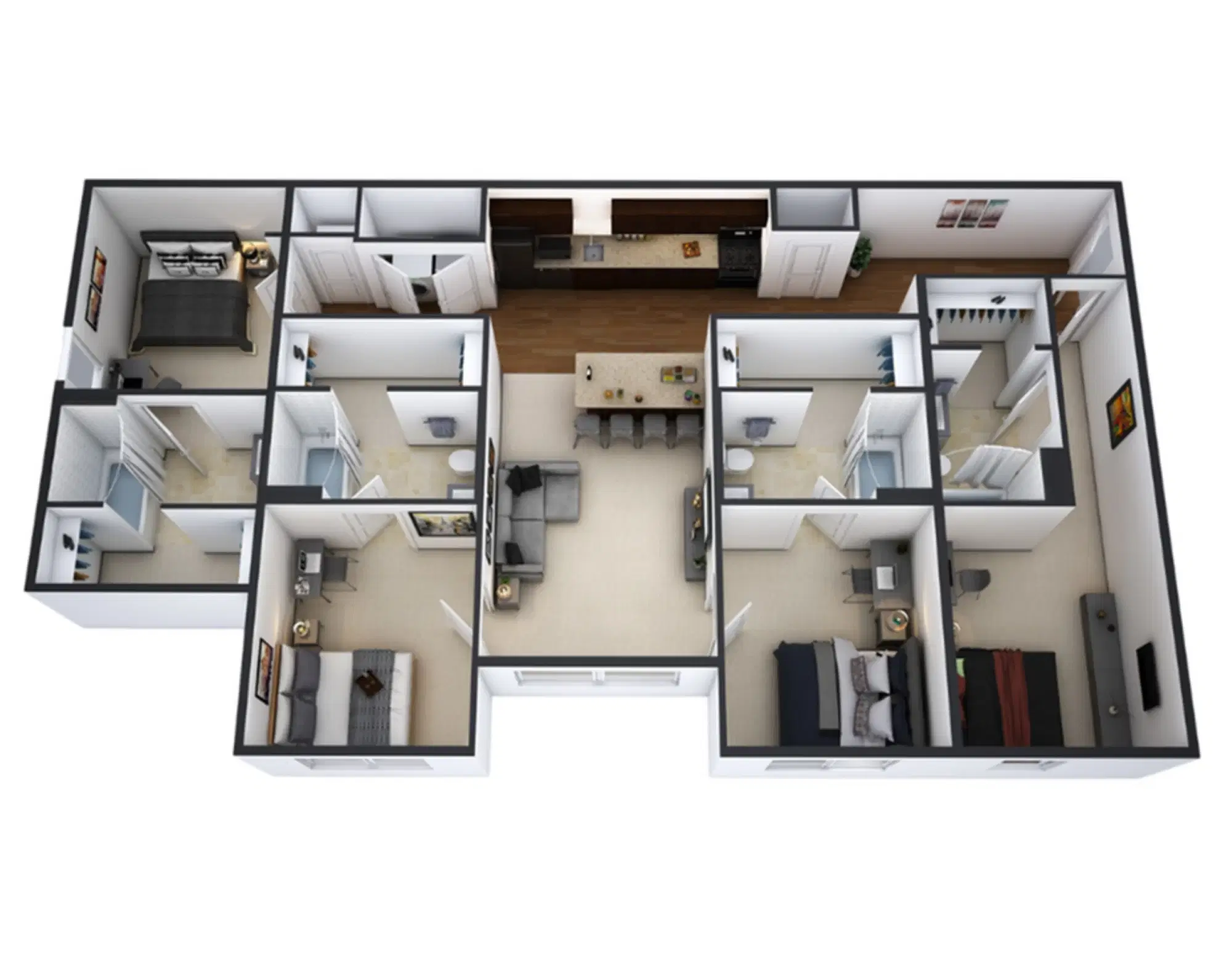 Block20, Buffalo – 4 Bedroom 4 Bathroom