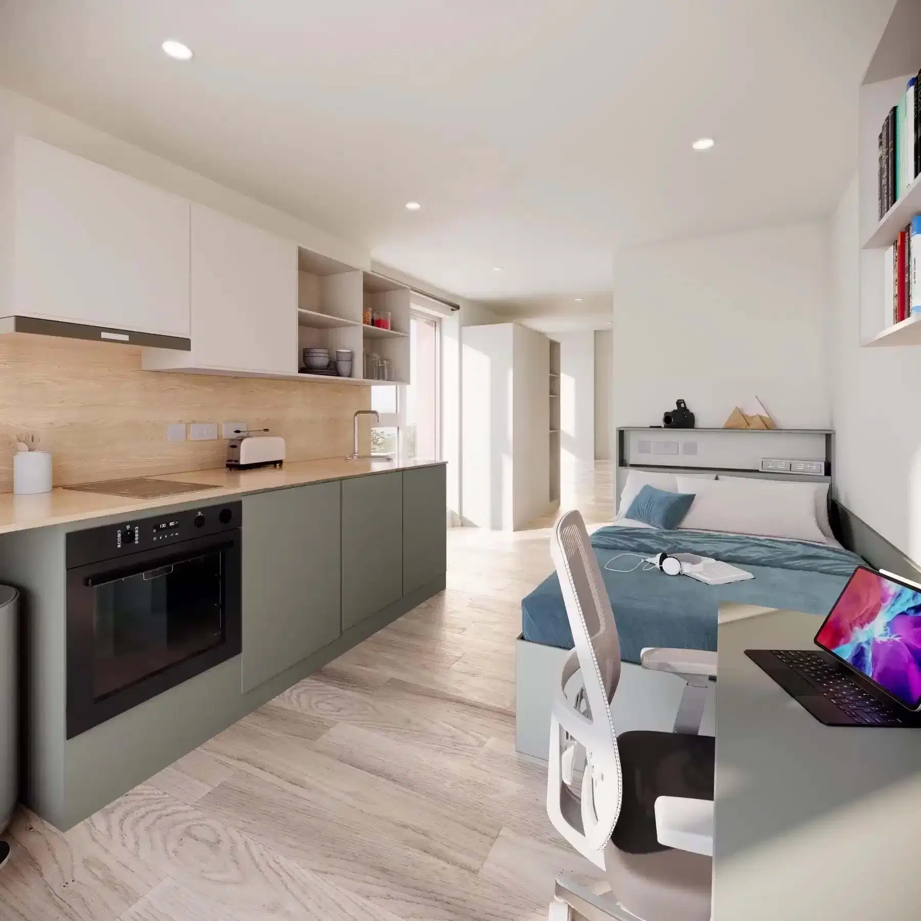 City Wharf, Glasgow – Premium Penthouse Studio