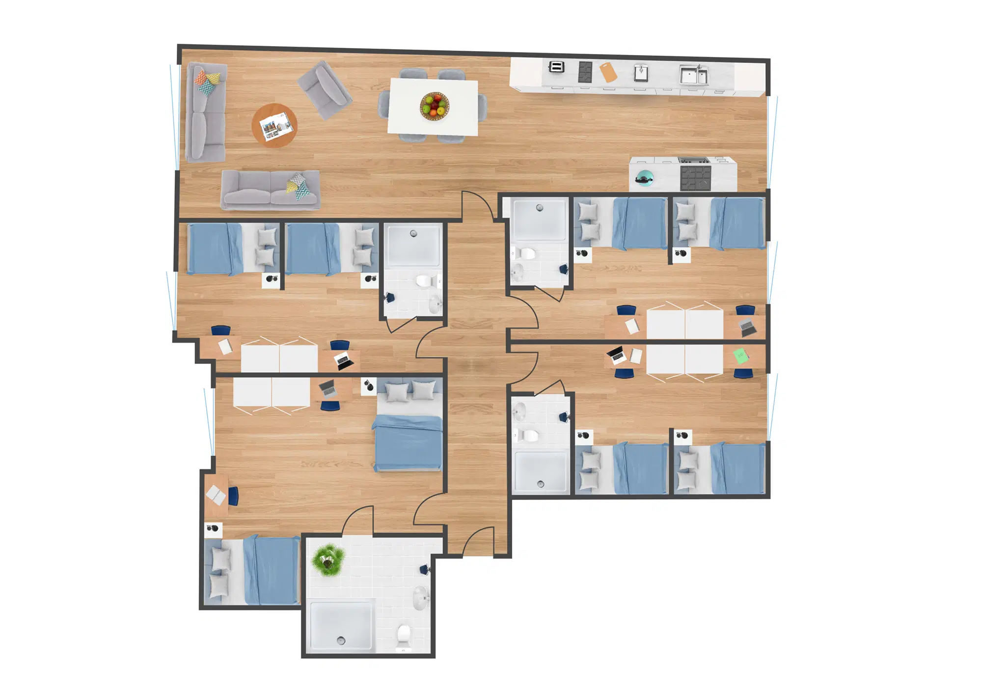 Coleman Court, Cork – Premium Twin