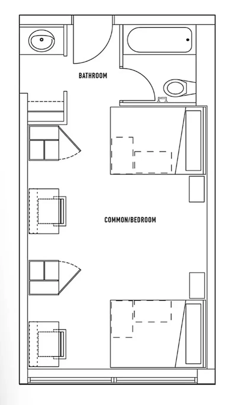 Campus1 MTL, Montreal – 1 Bed 1 Bath | Shared