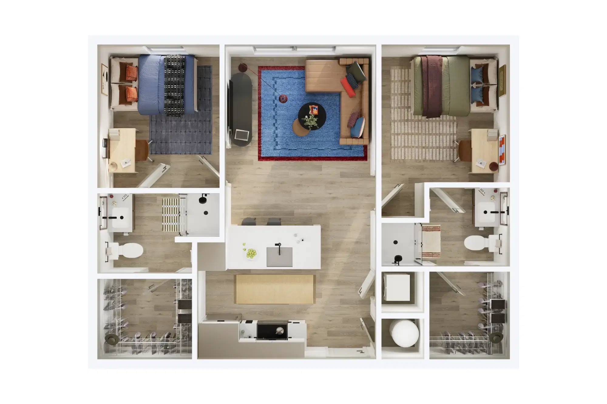 Local on Delmar, St. Louis – Room in 2 Bedroom 2 Bathroom | C1