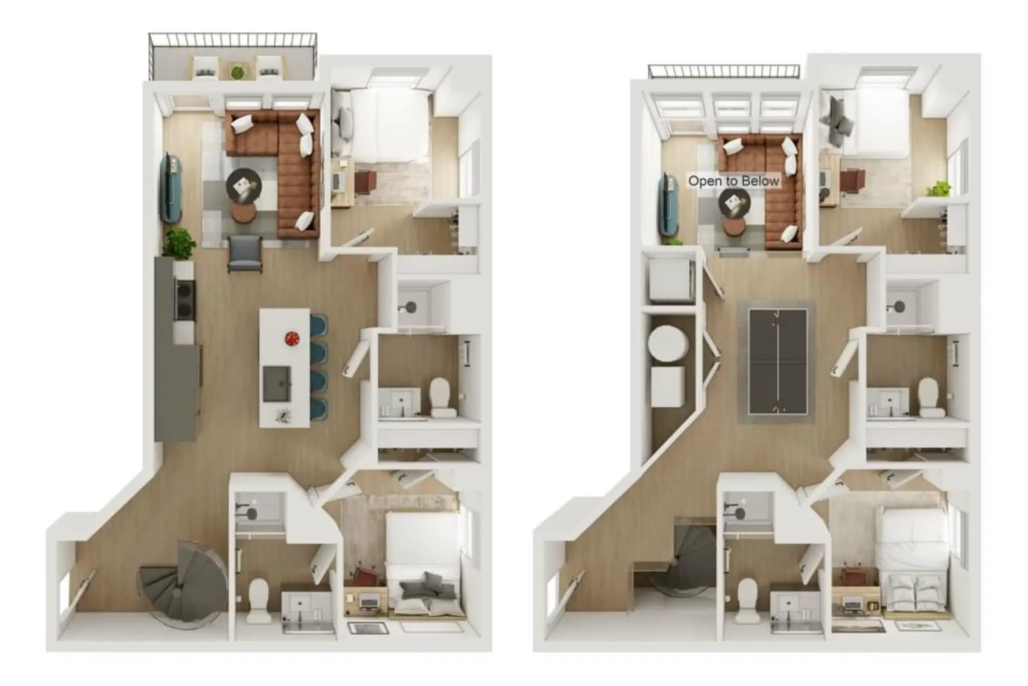 Ever West Lafayette, West Lafayette – Room in a 4 Bed 4 Bath - TH3