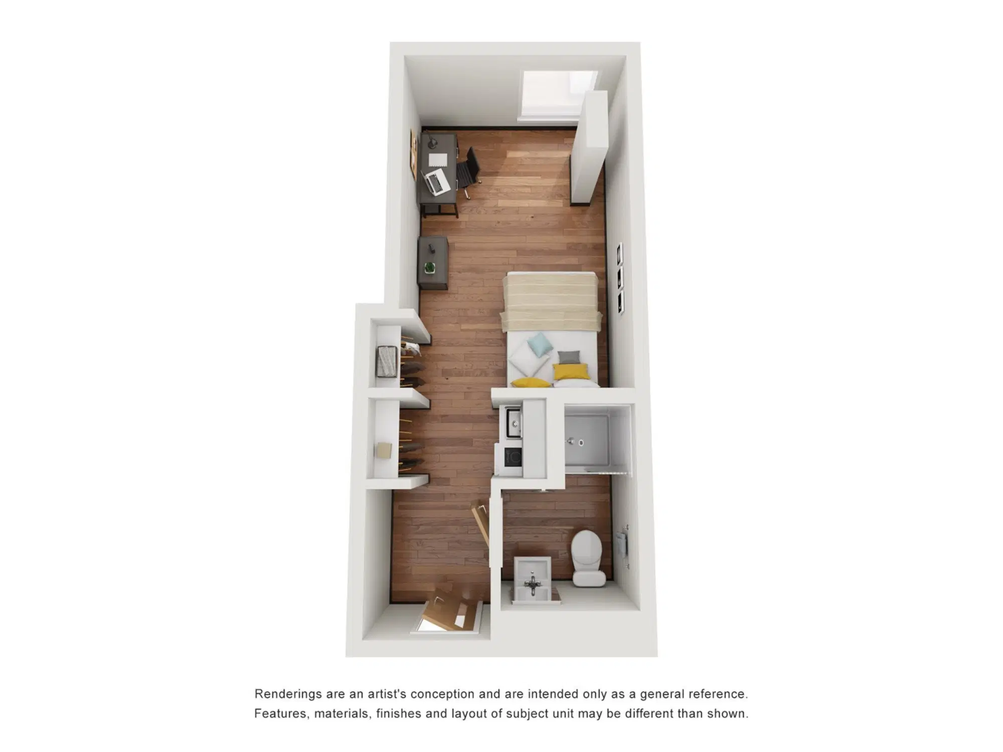 Avery Philly, Philadelphia – 1 Bedroom 1 Bathroom | A2 P-Studio