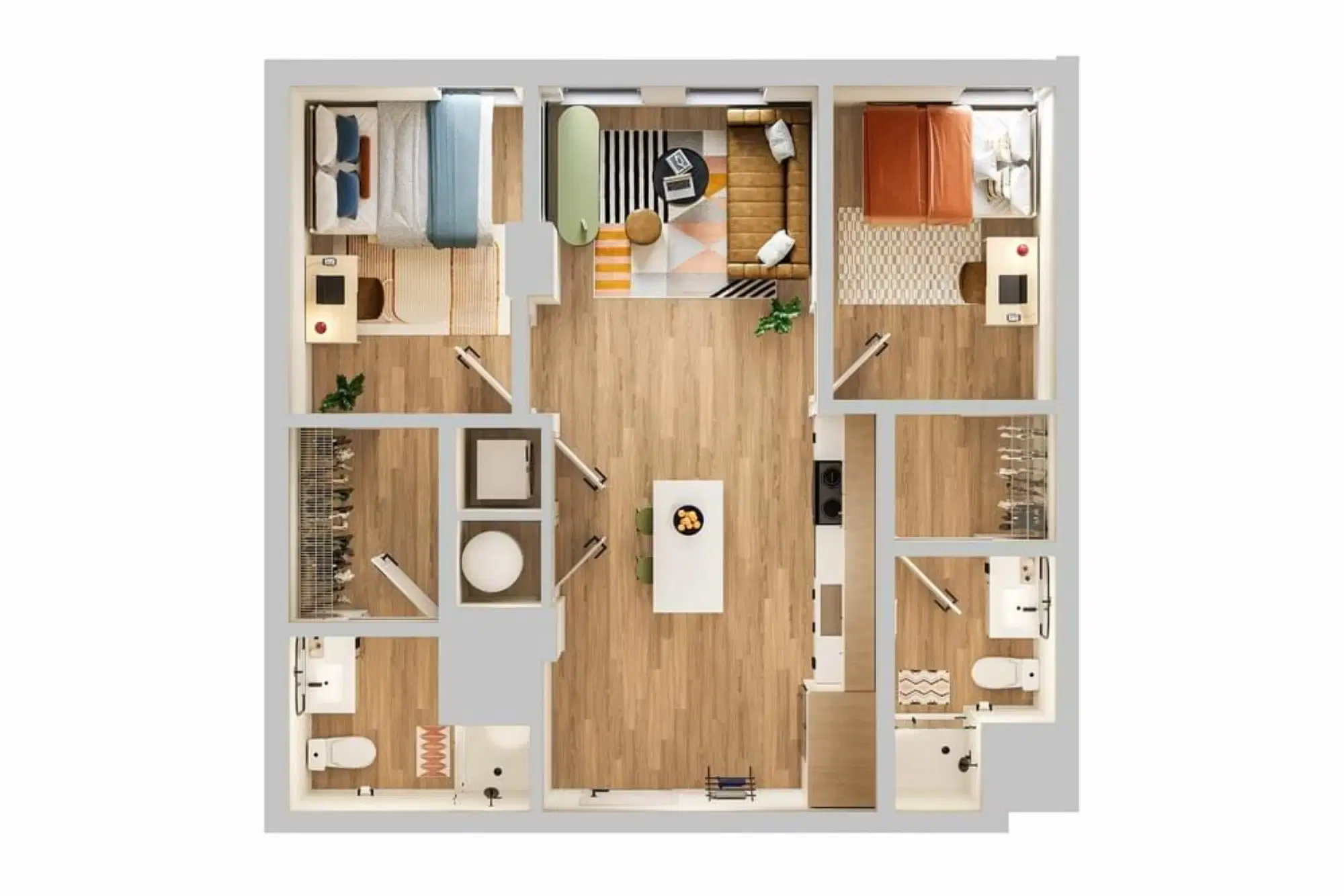 Verve Tempe, Tempe – Room in a 2 Bed 2 Bath - C2
