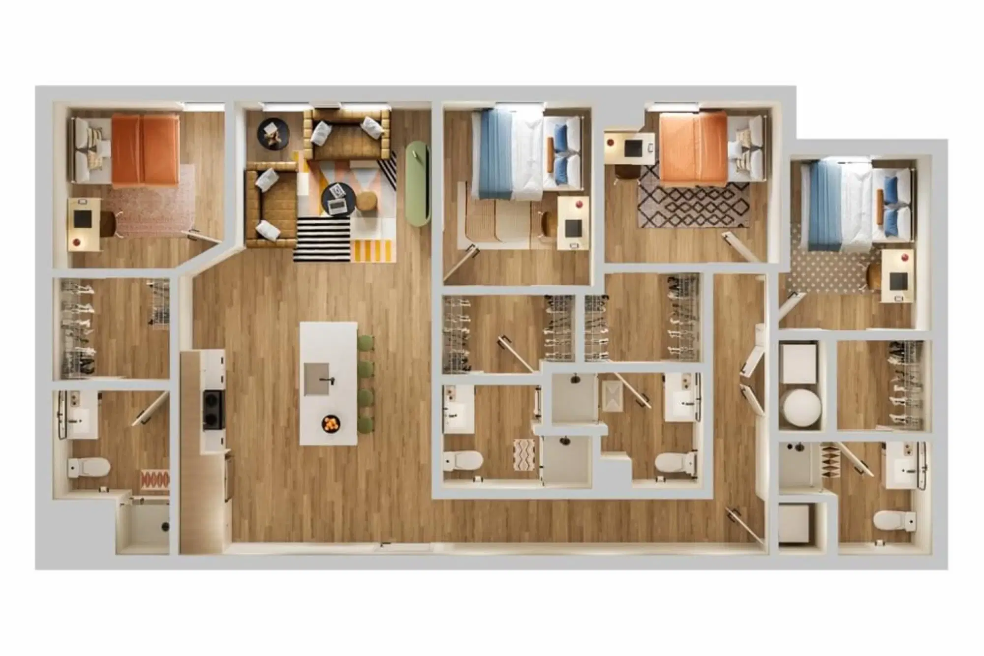 Verve Tempe, Tempe – Room in a 4 Bed 4 Bath - E8