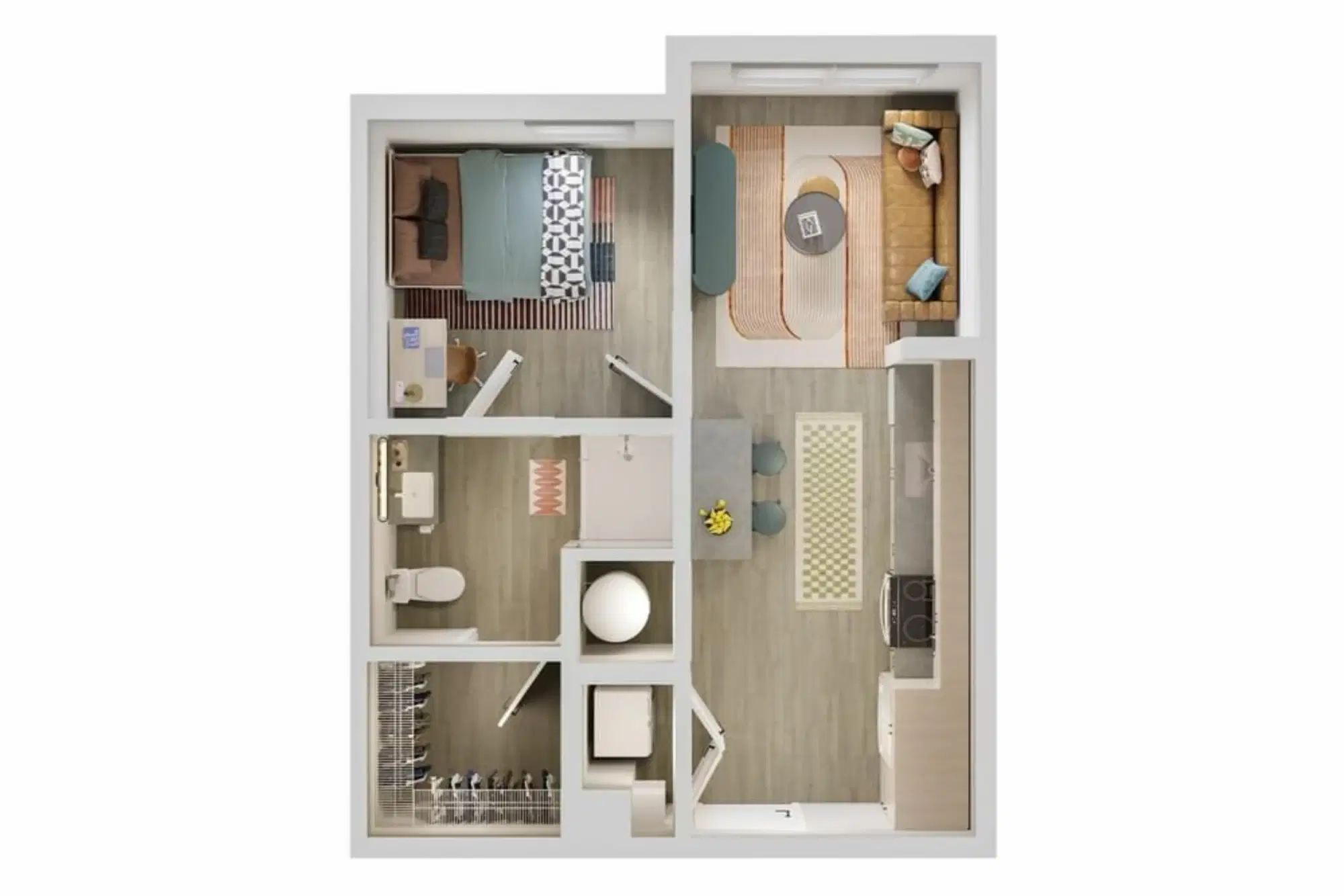 VERVE Orlando, Orlando – 1BR/1BA - A2