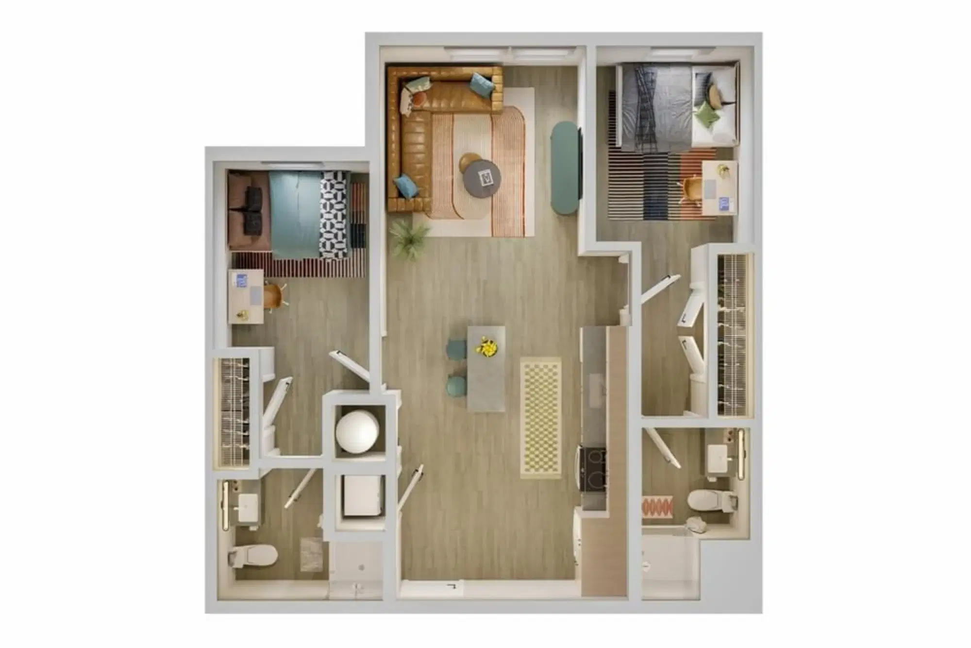 VERVE Orlando, Orlando – Room in a 2 Bed 2 Bath - B1A