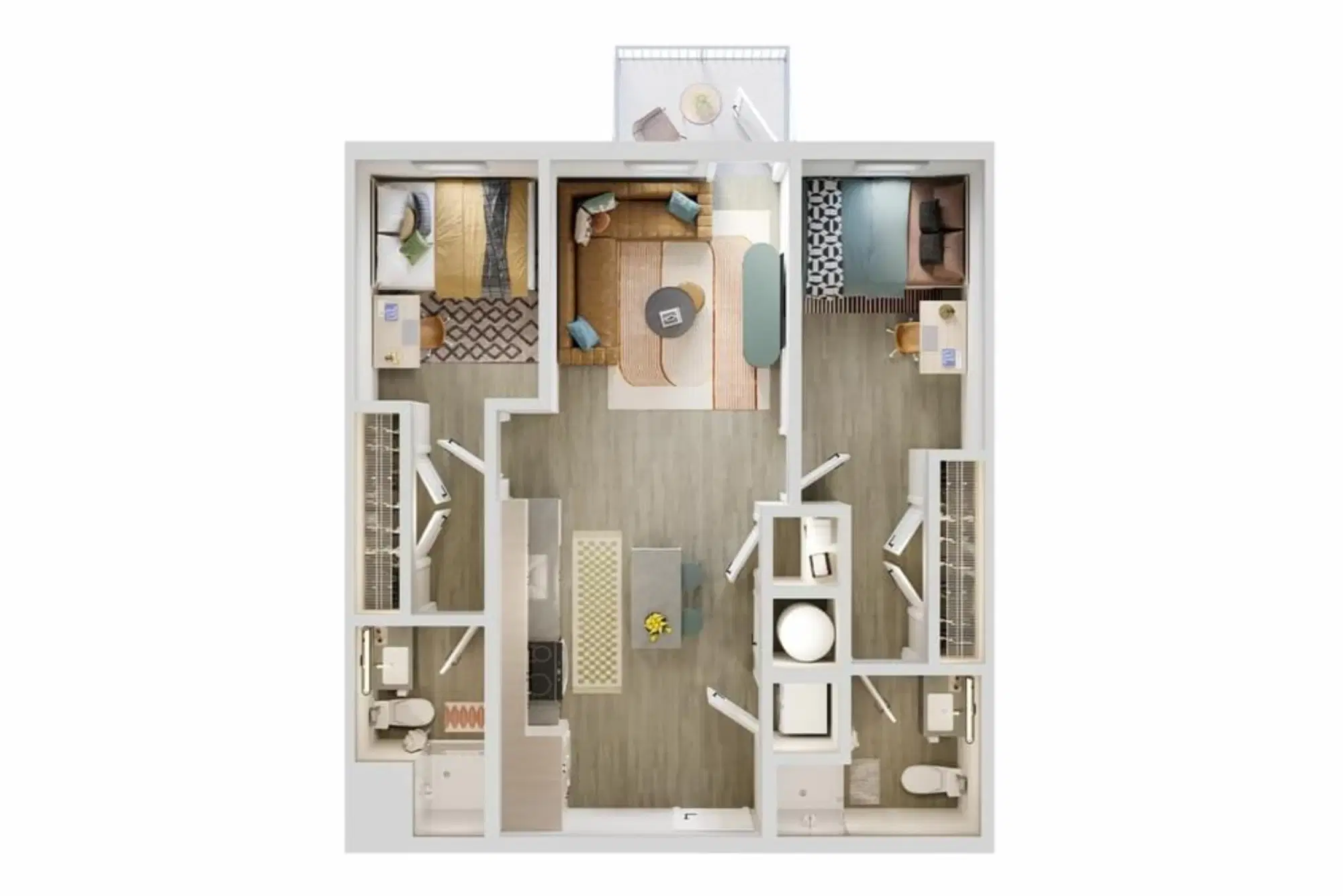VERVE Orlando, Orlando – Room in a 2 Bed 2 Bath - B5