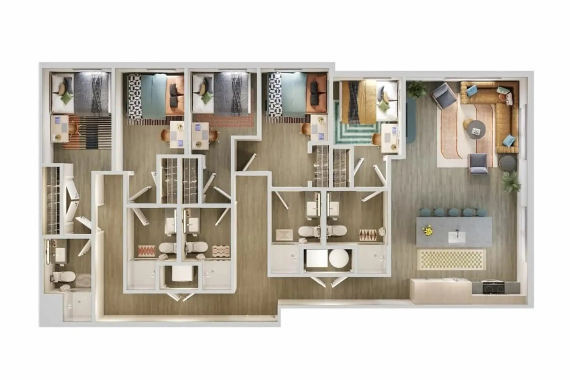 VERVE Orlando, Orlando – Room in a 5 Bed 5 Bath - E2