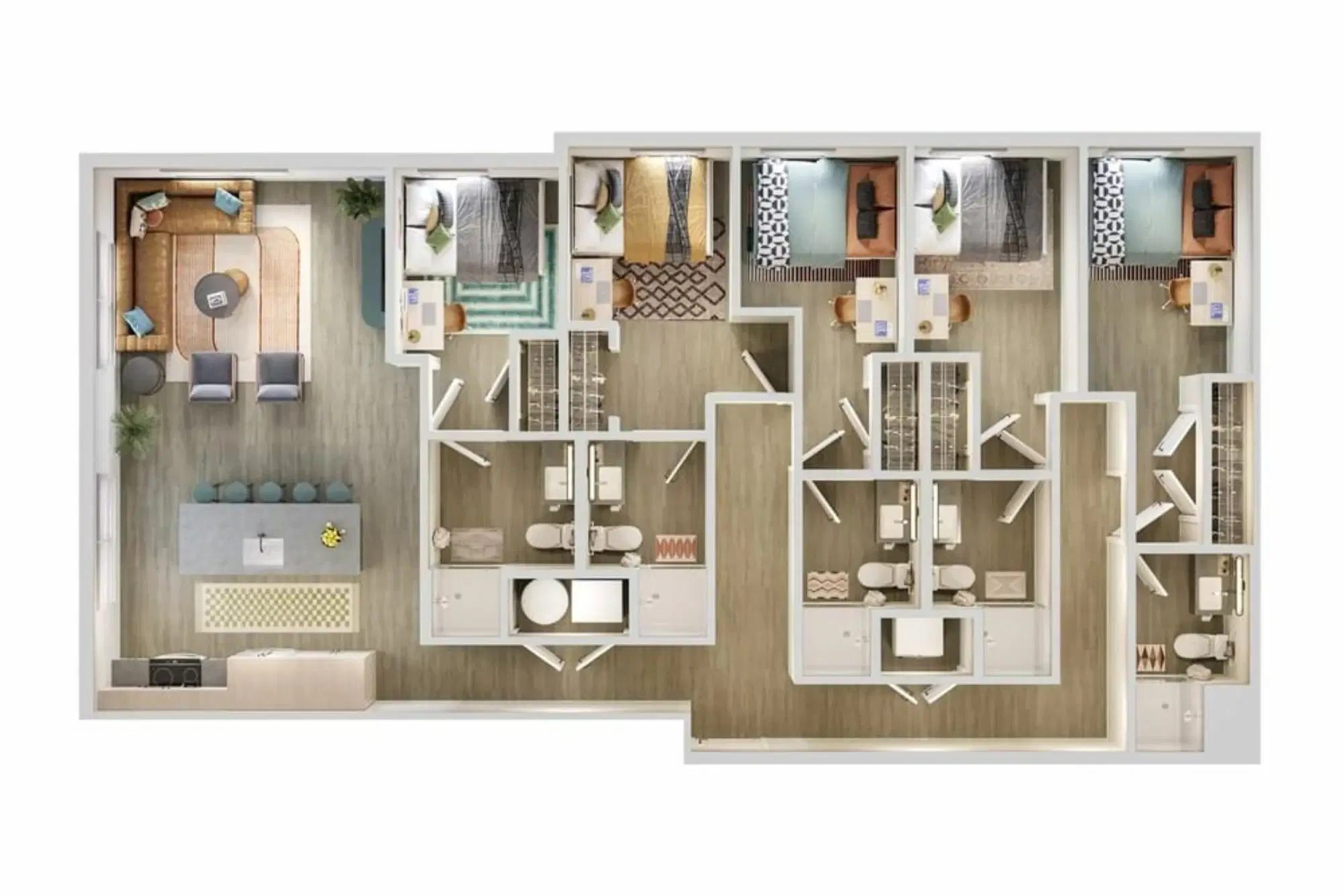 VERVE Orlando, Orlando – Room in a 5 Bed 5 Bath - E2A