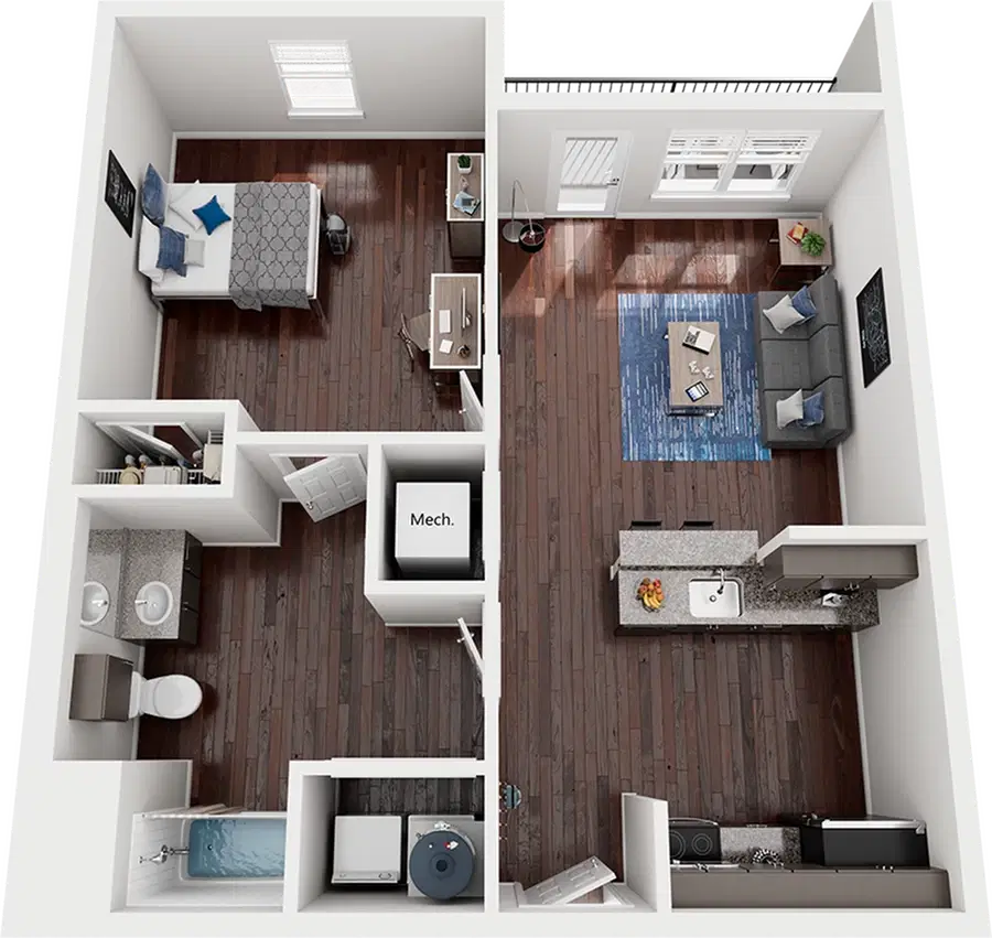 21 Pearl, Austin – Private Room (1 Bed - 1 Bath)