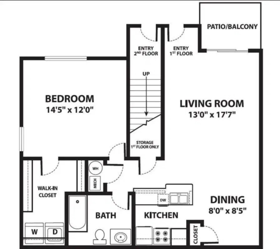 Traditions Bloomington, Bloomington – 1 Bed 1 Bath