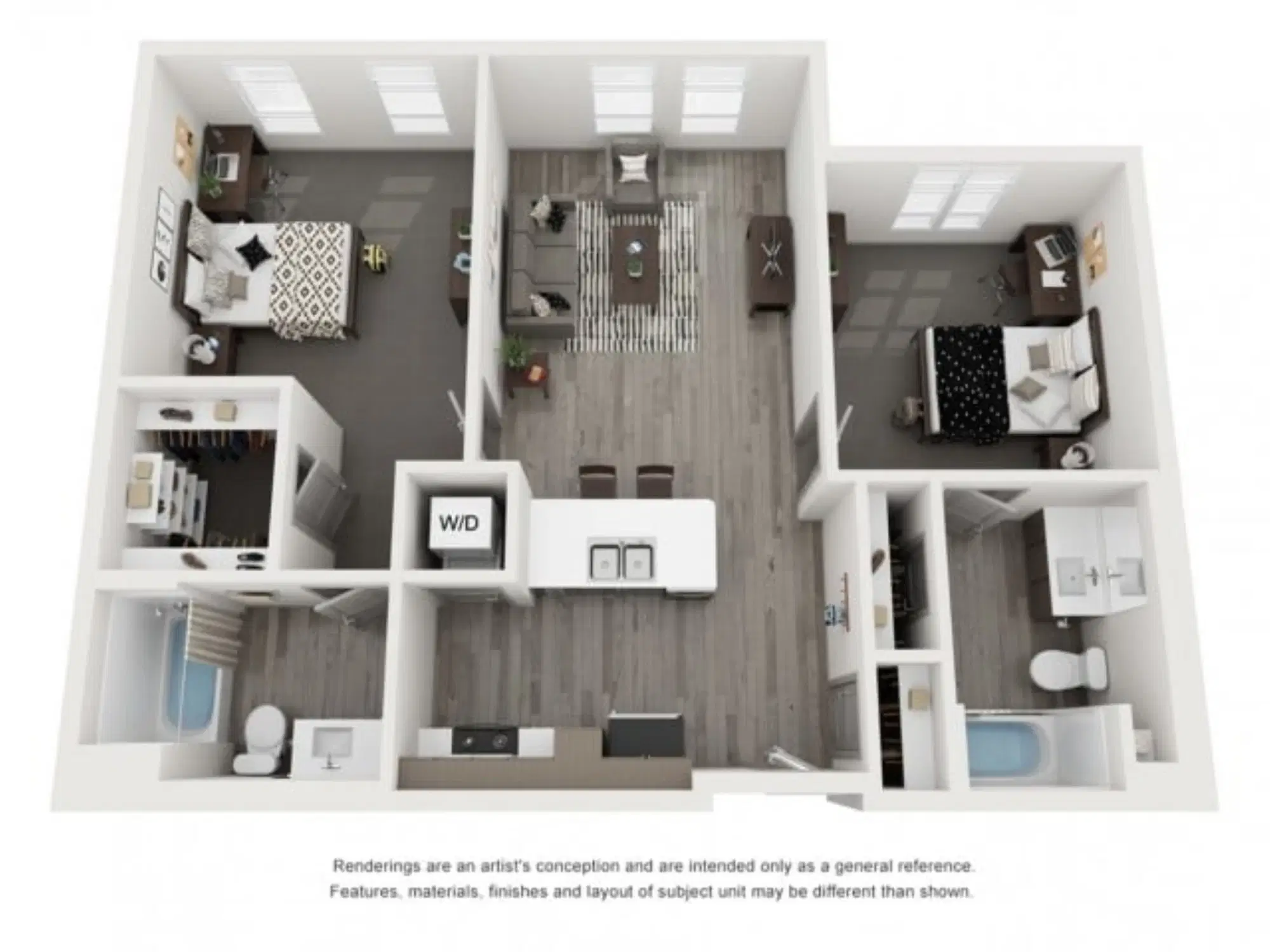 The Crossings, Sacramento – 2 Bed 2 Bath | B2