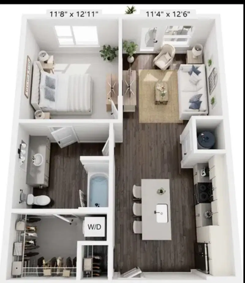 Aspire On 10th, Sarasota – 1 Bedroom 1 Bathroom | A5