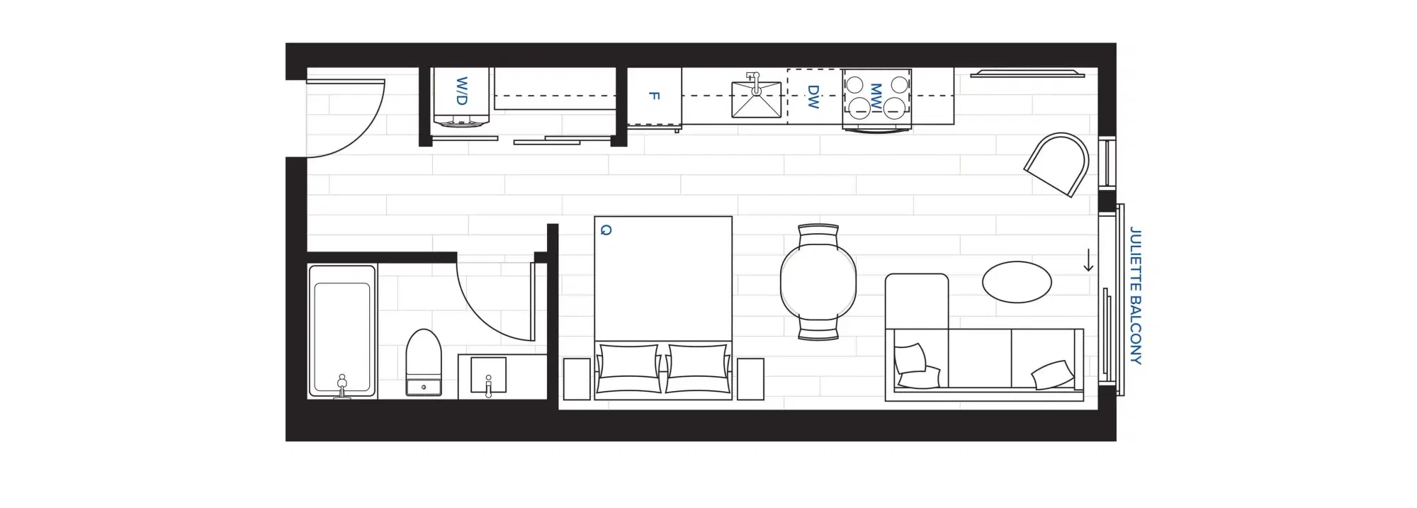 The Shelley, Victoria – B1 - Studio