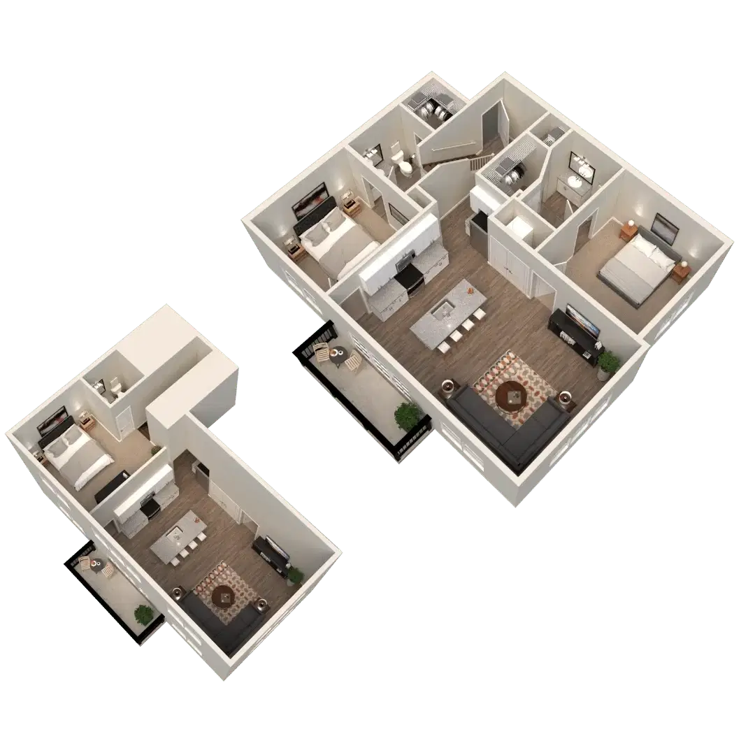 Kendall Park, Columbus – 2x2.5 with Loft Phase 2