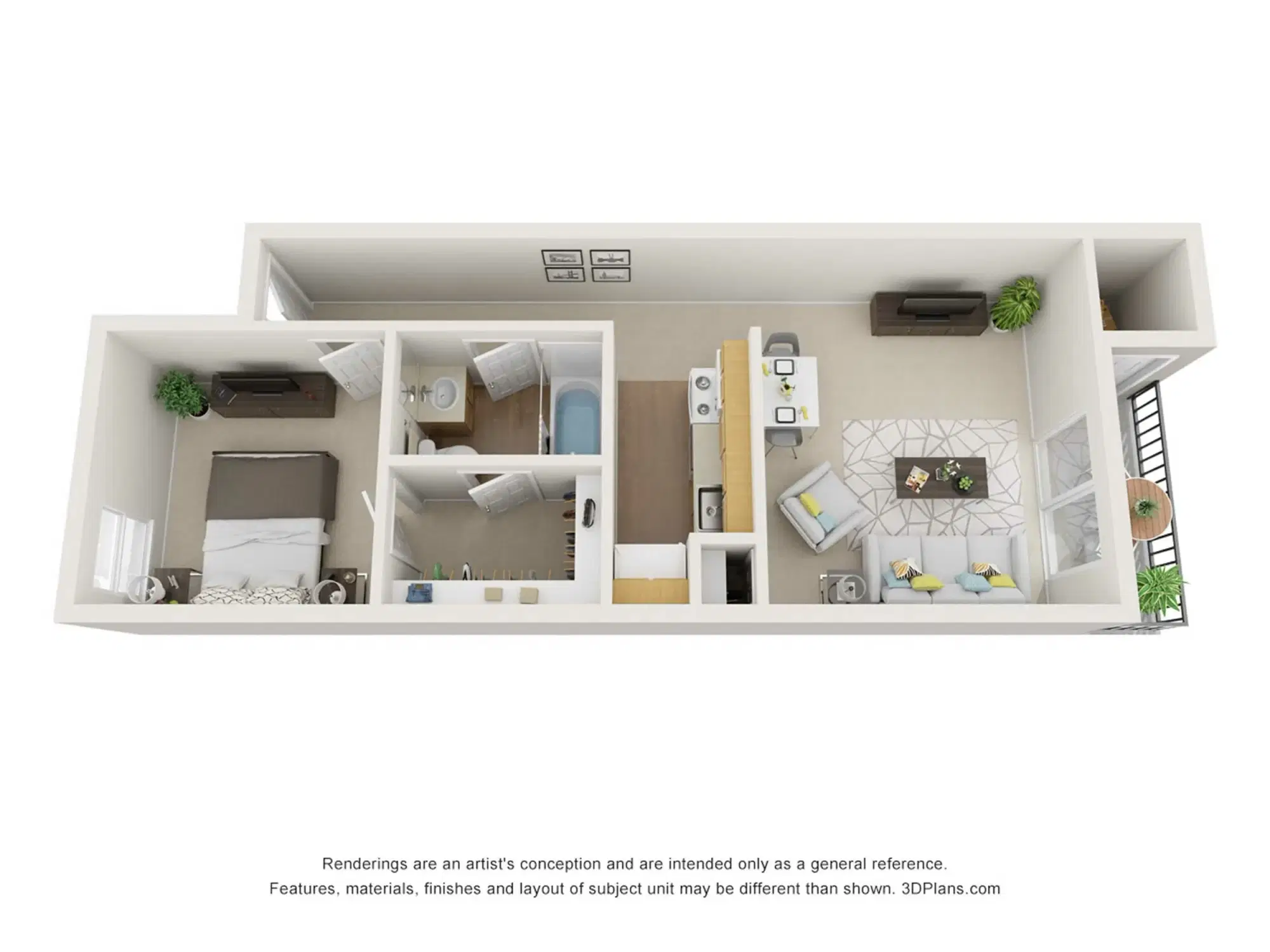 Edenfield Shores, Jacksonville – 1 Bed 1 Bath | A1 Renovated
