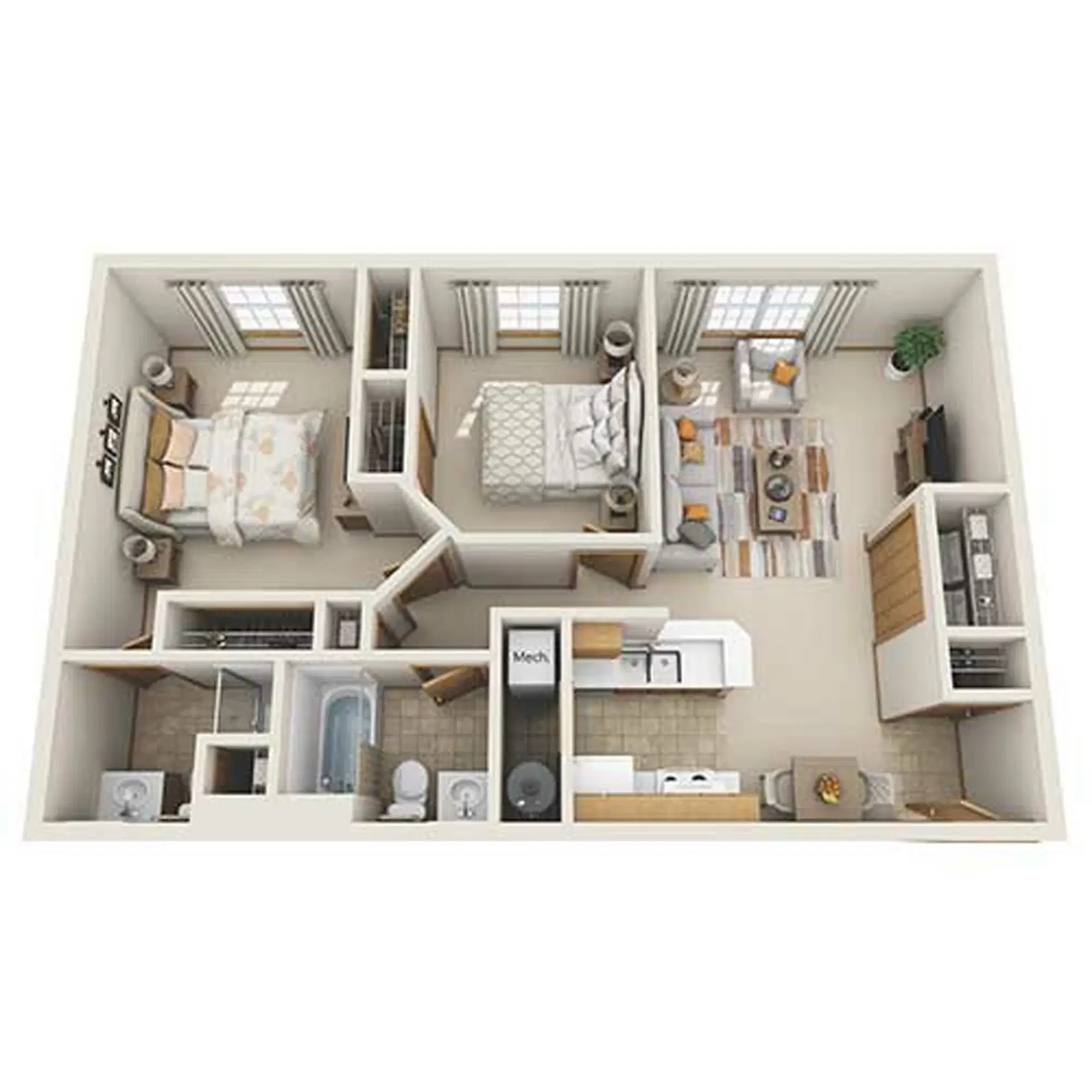 Enclave at Albany Park, Westerville – 2 Bedroom