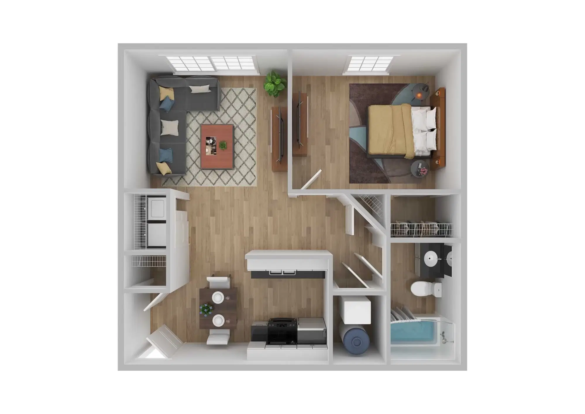 Enclave at Albany Park, Westerville – 1 Bedroom Renovated